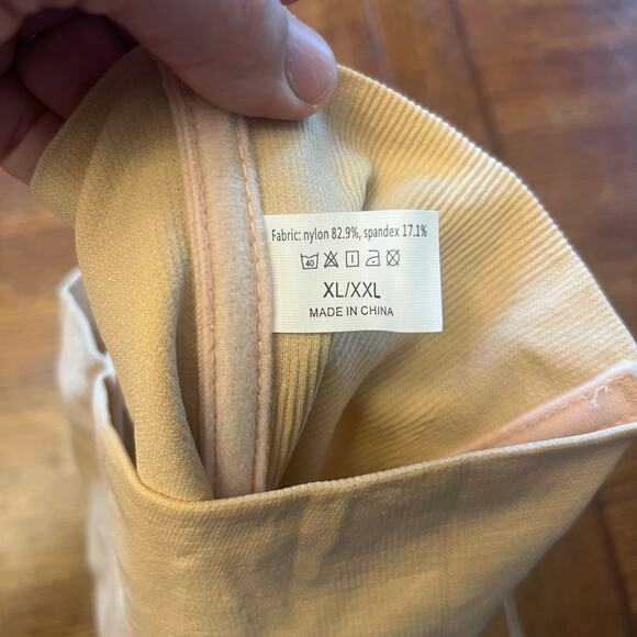 Dress Cici Butt Lift Shapewear Shorts - High Waisted Tummy Control Beige XL/XXL - Picture 6 of 8